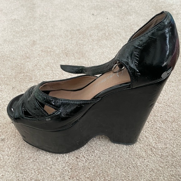 Jeffrey Campbell Tarkus Dark Green Patent - Picture 3 of 12